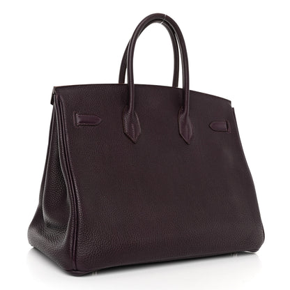Hermes Togo Birkin 35 Raisin 3 of 11