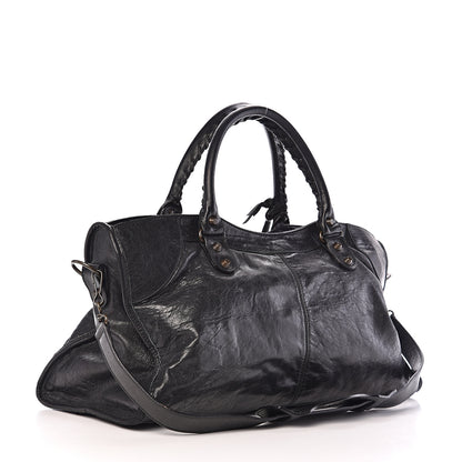 Balenciaga Agneau Classic Hardware Part Time Black 2 of 13