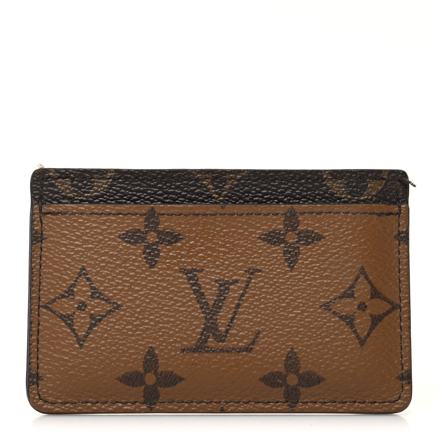 Reverse Monogram Card Holder
