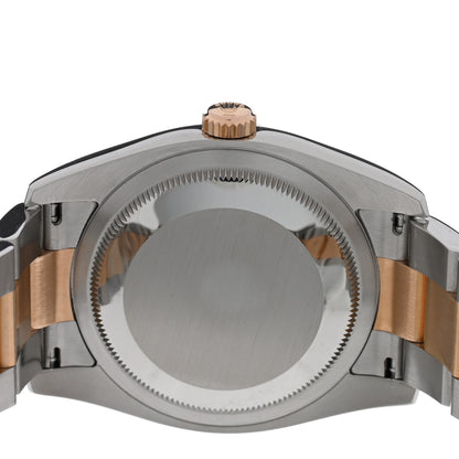 Rolex Stainless Steel 18K Everose Gold 36mm Oyster Perpetual Datejust Watch Pink 116201 4 of 4