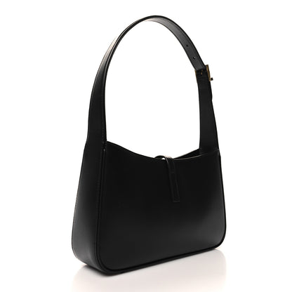 Saint Laurent SAINT LAURENT Smooth Calfskin Le 5 A 7 Hobo Black 3 of 10