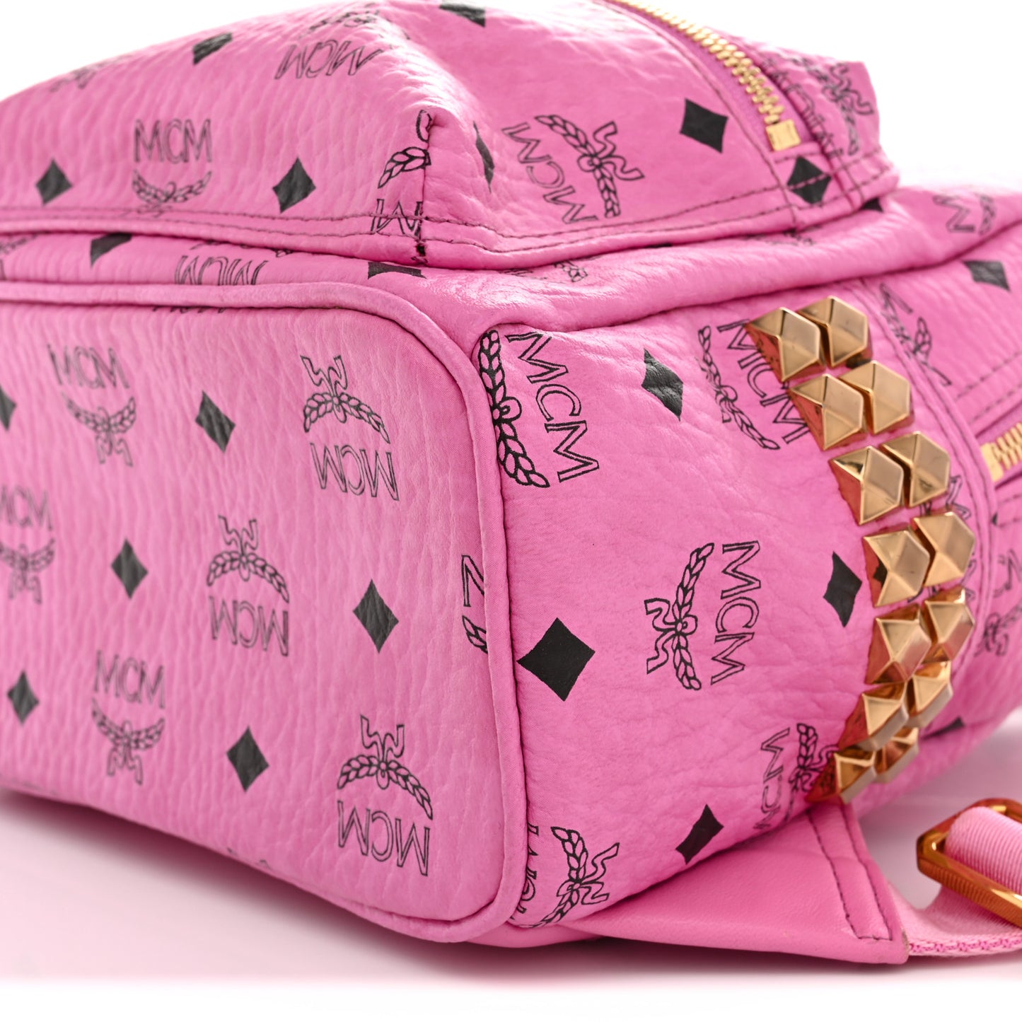 Visetos Side Stud Mini Stark Backpack Pink