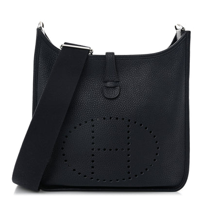 Hermes Taurillon Clemence Evelyne III PM Caban 1 of 10