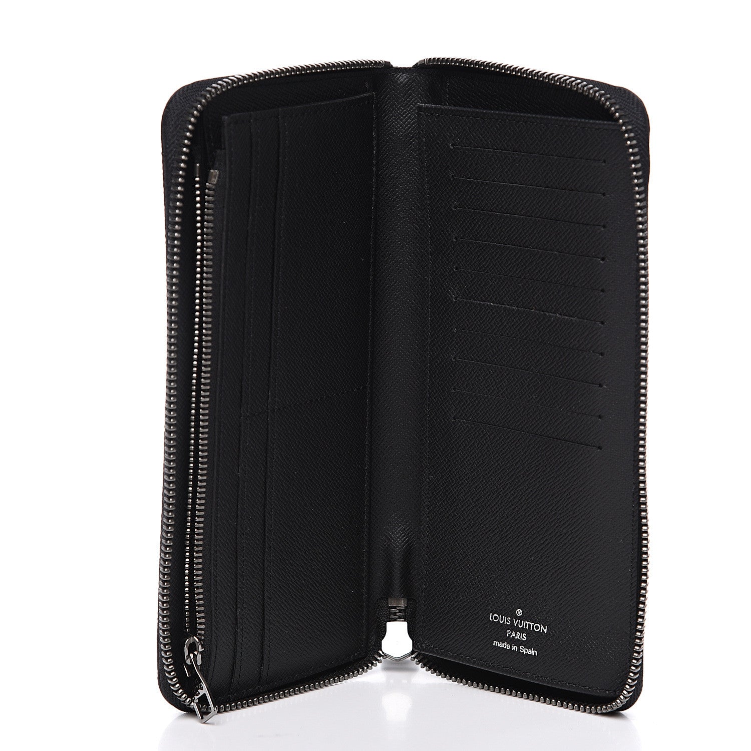 Louis Vuitton Monogram Eclipse Vertical Zippy Wallet 4 of 5