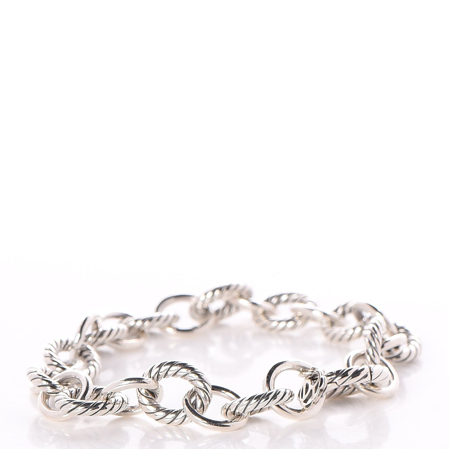 Sterling Silver 10mm Medium Oval Link Bracelet
