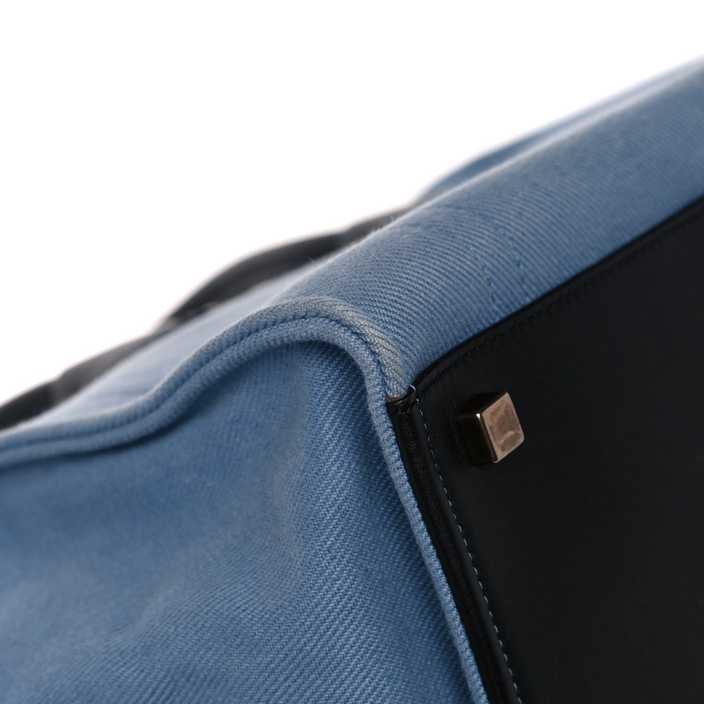 Cotton Canvas Medium Phantom Luggage Blue