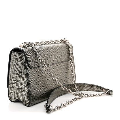 Louis Vuitton Epi Twist Shoulder Bag MM Platine 4 of 11