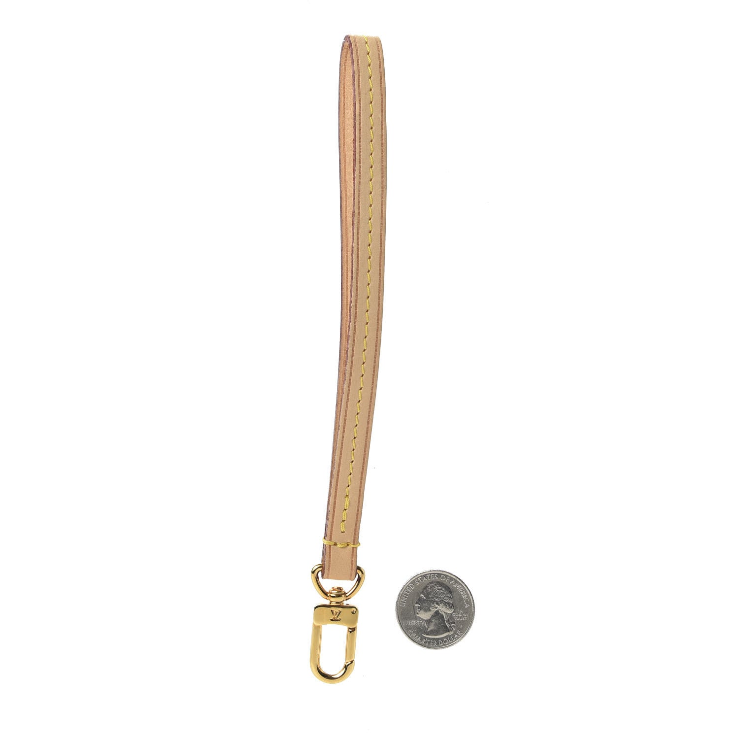 Louis Vuitton Vachetta Dragonne Wrist Strap 2 of 5