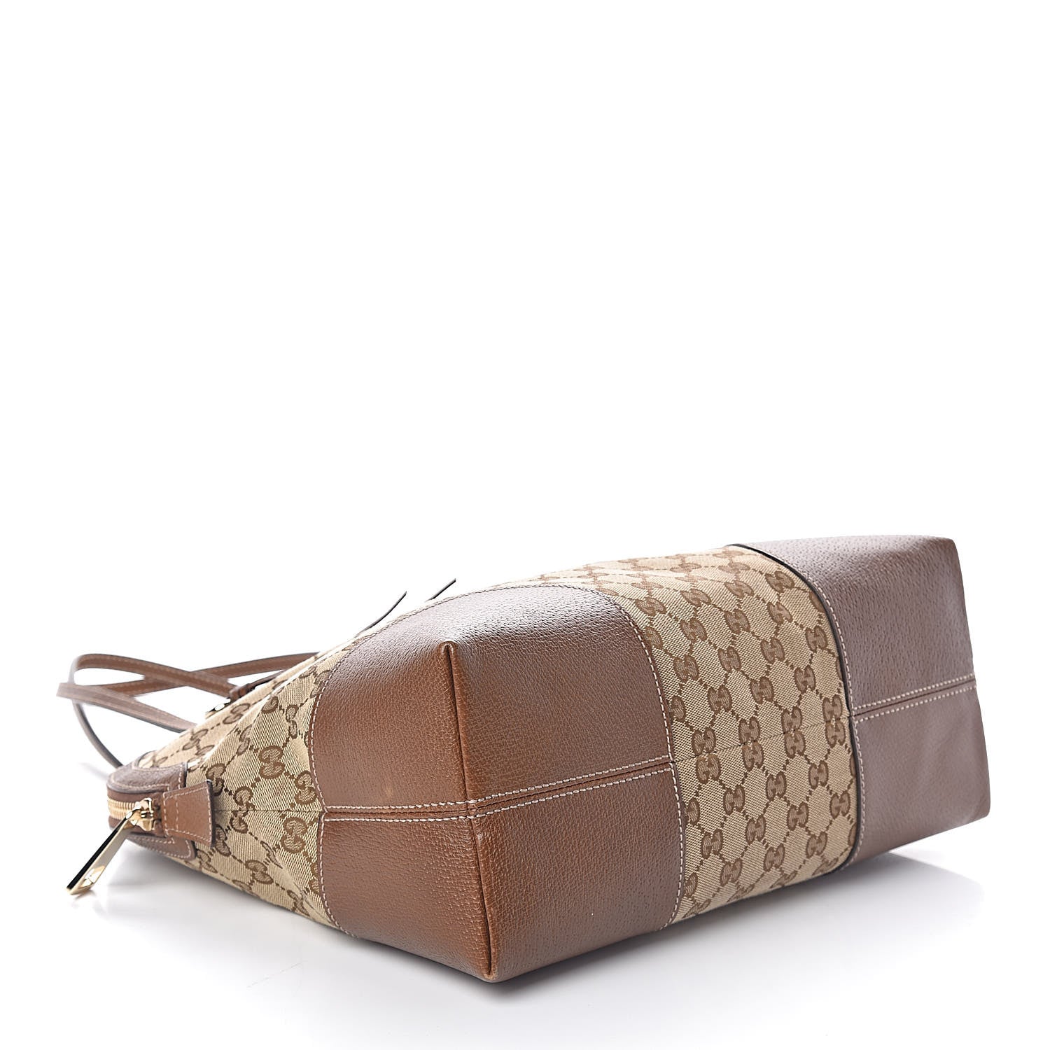Gucci Monogram Medium Bree Shoulder Bag Beige Tabacco 4 of 10