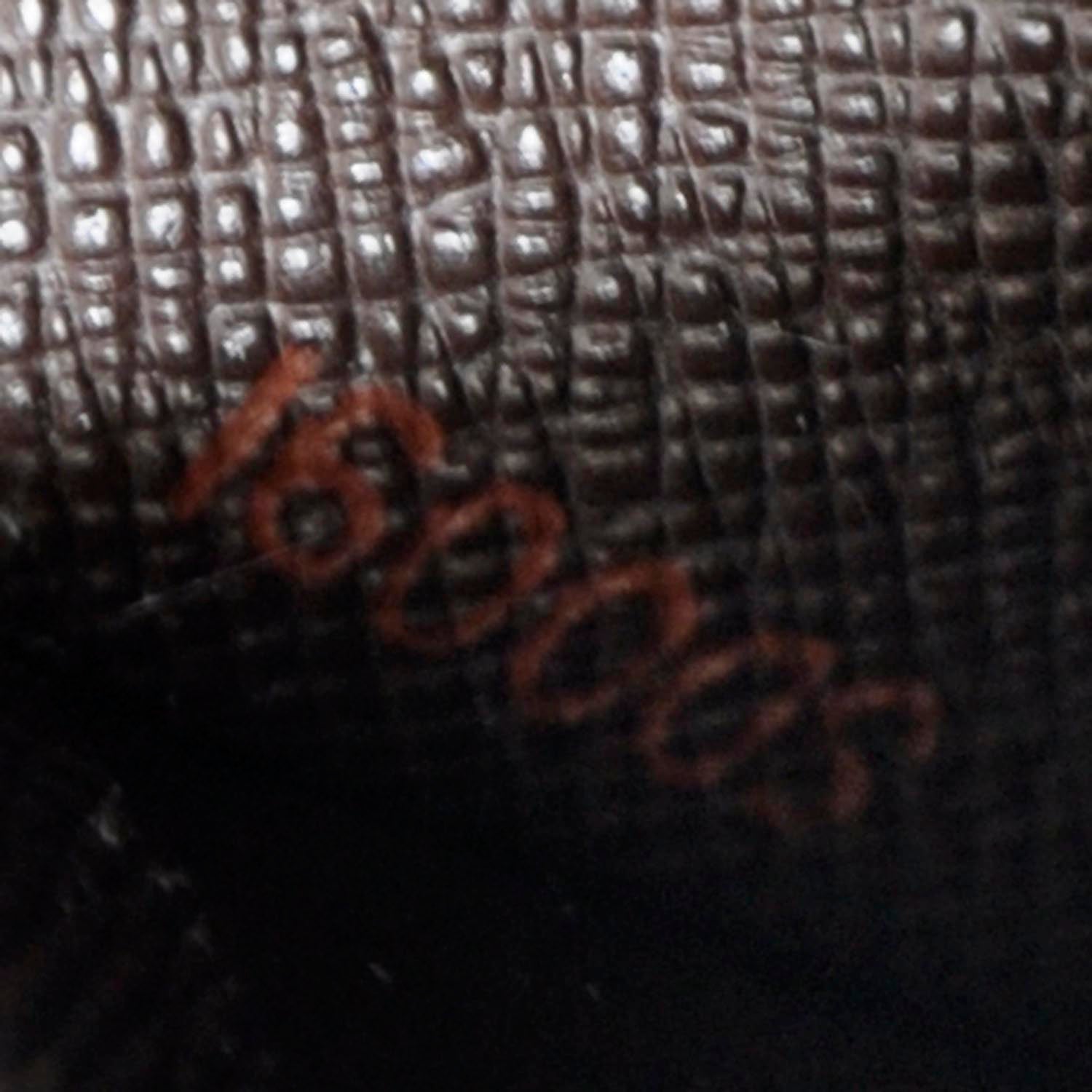 Louis Vuitton Damier Ebene Porte-Monnaie Tresor Wallet 9 of 11