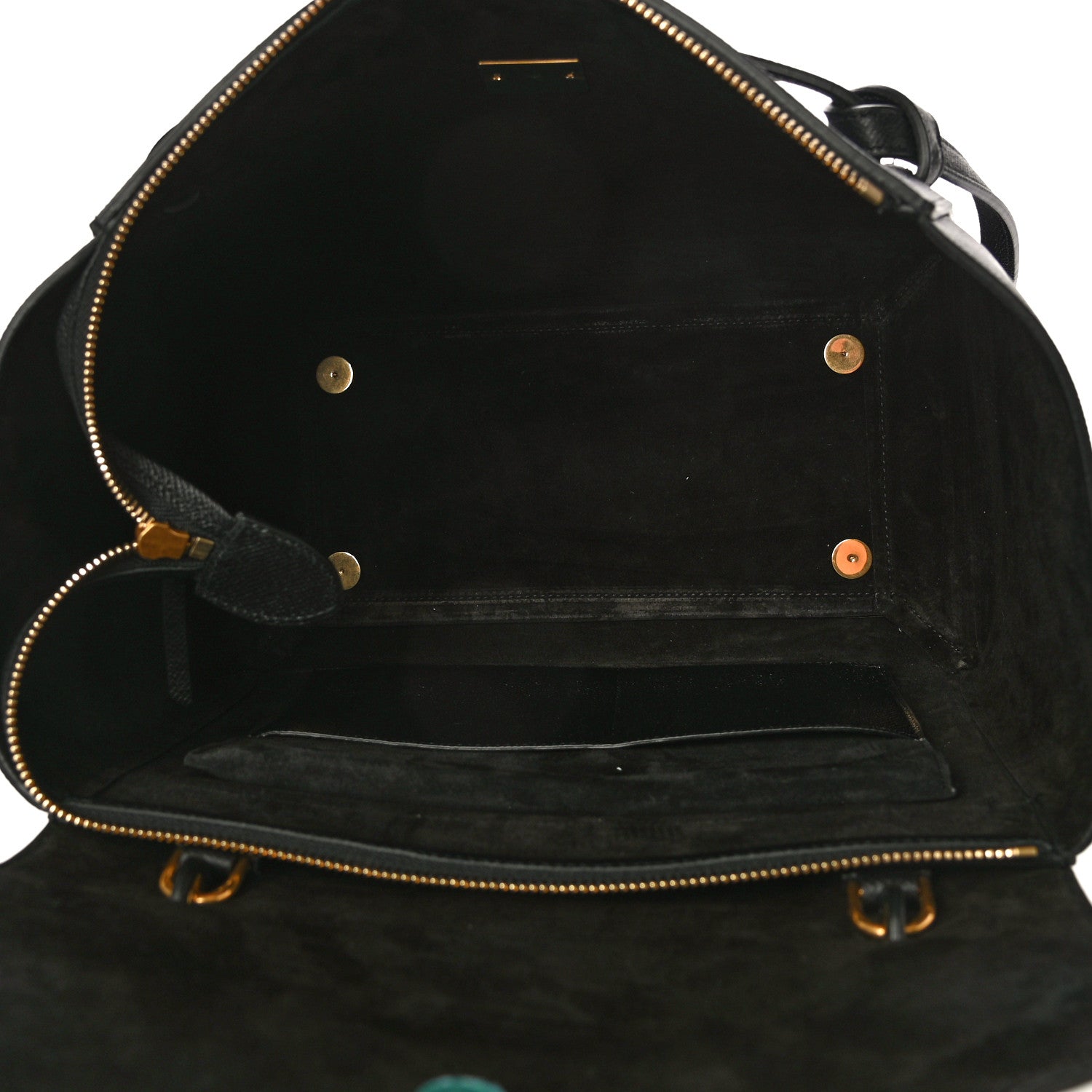 Celine Grained Calfskin Mini Belt Bag Black 5 of 12