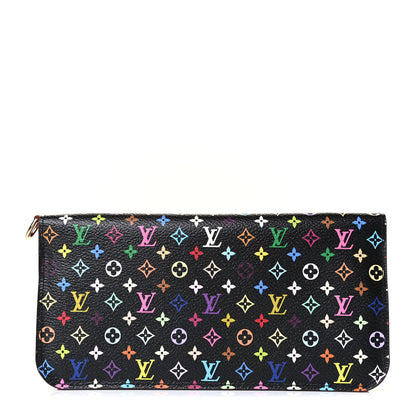 Louis Vuitton Monogram Multicolor Insolite Wallet Black Grenade 1 of 6