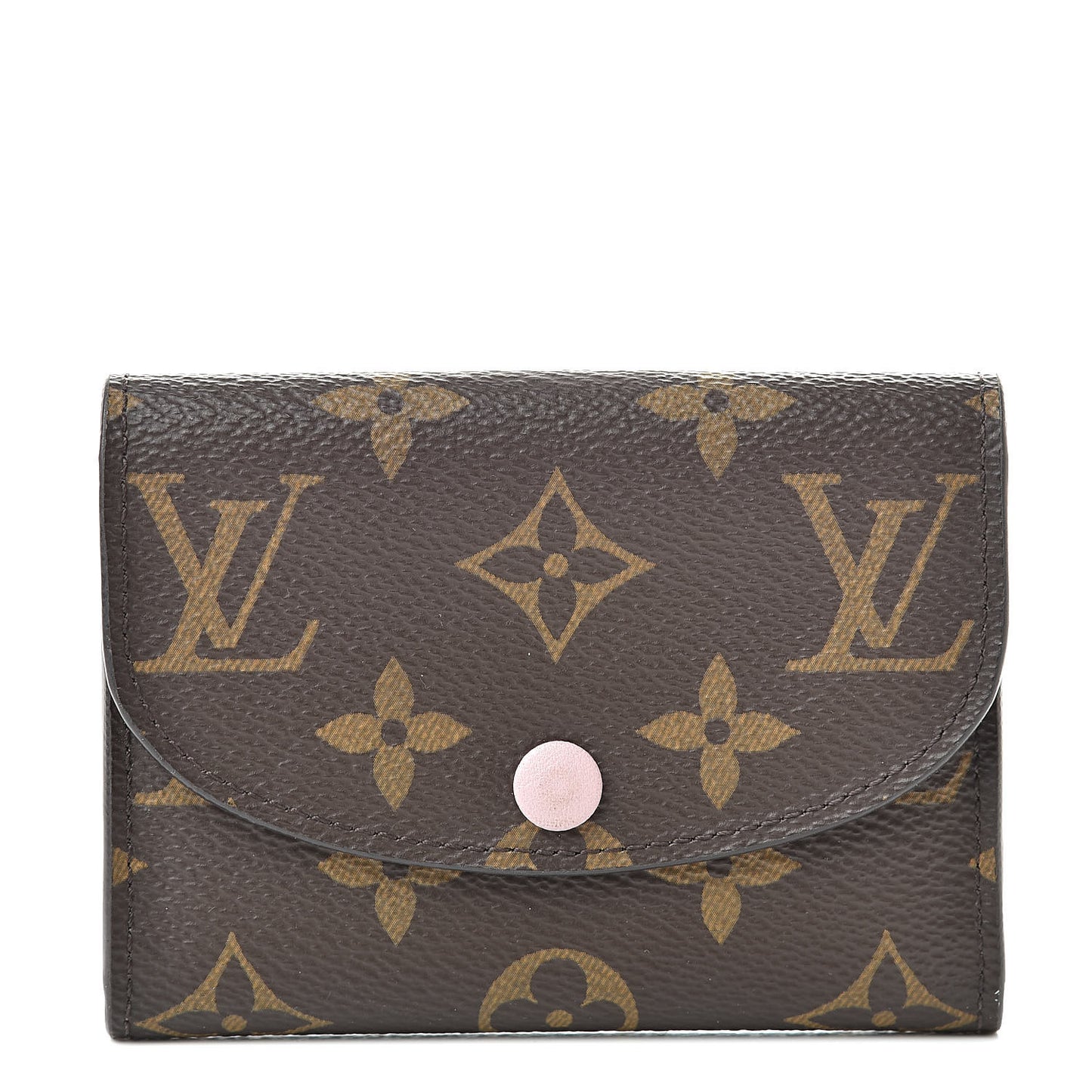 Monogram Rosalie Coin Purse Rose Ballerine