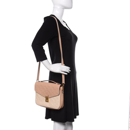 Louis Vuitton Empreinte Pochette Metis Beige Rose Creme 2 of 9