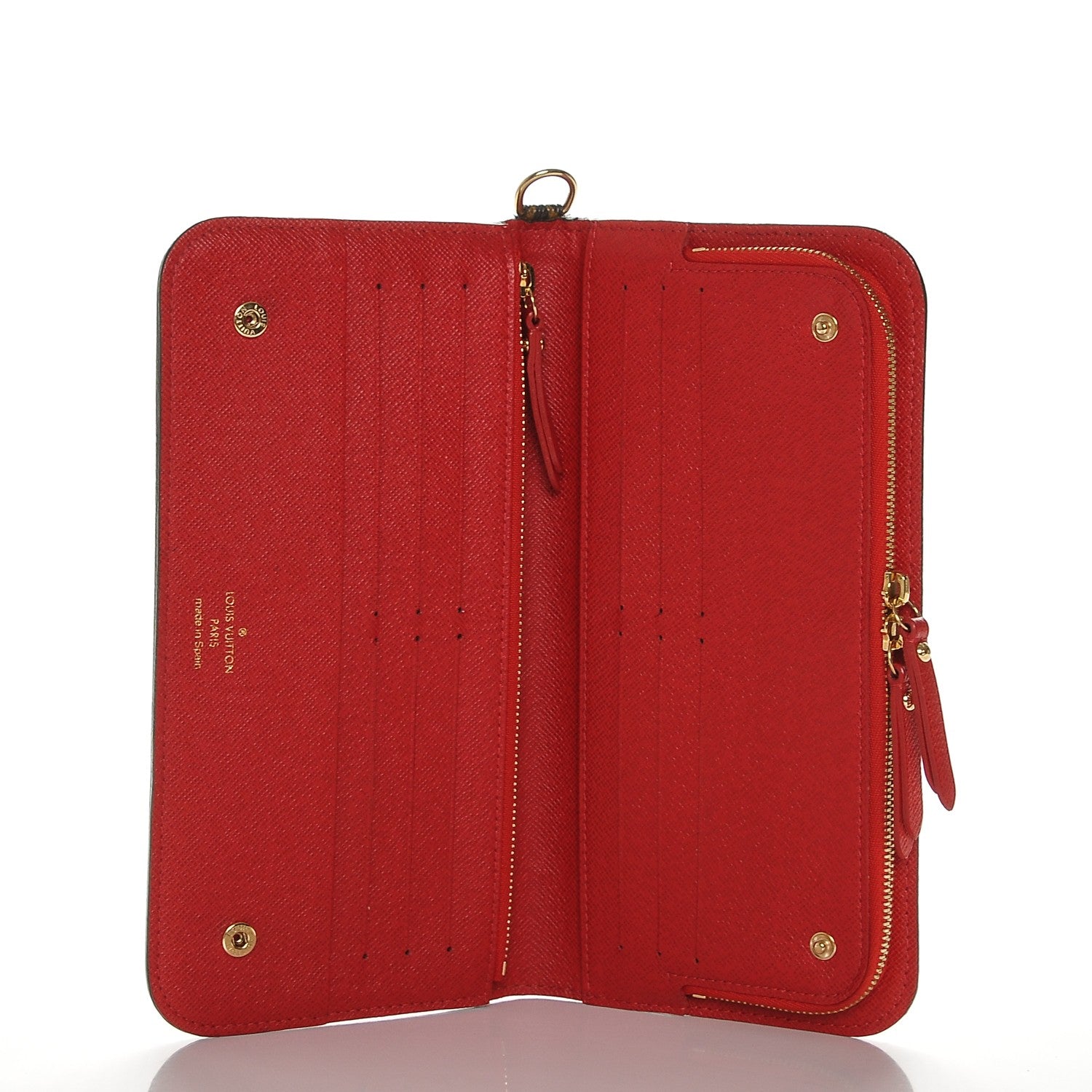 Louis Vuitton Monogram Insolite Wallet Red 5 of 6