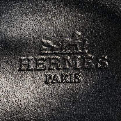 Hermes Goatskin Womens Paris Loafers 38.5 Beige Dore 9 of 10