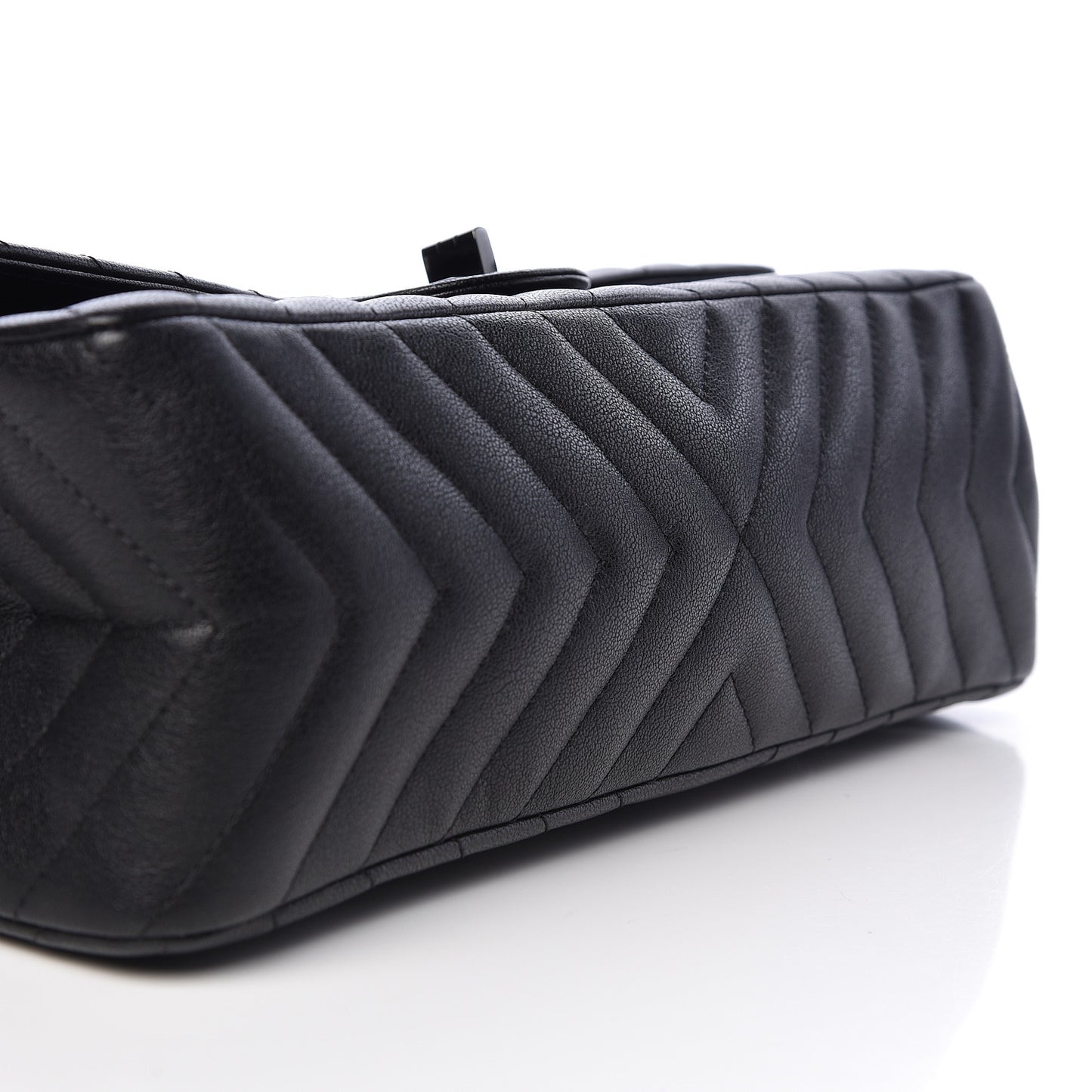 Sheepskin Chevron Quilted 2.55 Reissue 226 Flap So Black