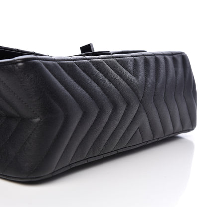 Chanel Sheepskin Chevron Quilted 2.55 Reissue 226 Flap So Black 13 of 14