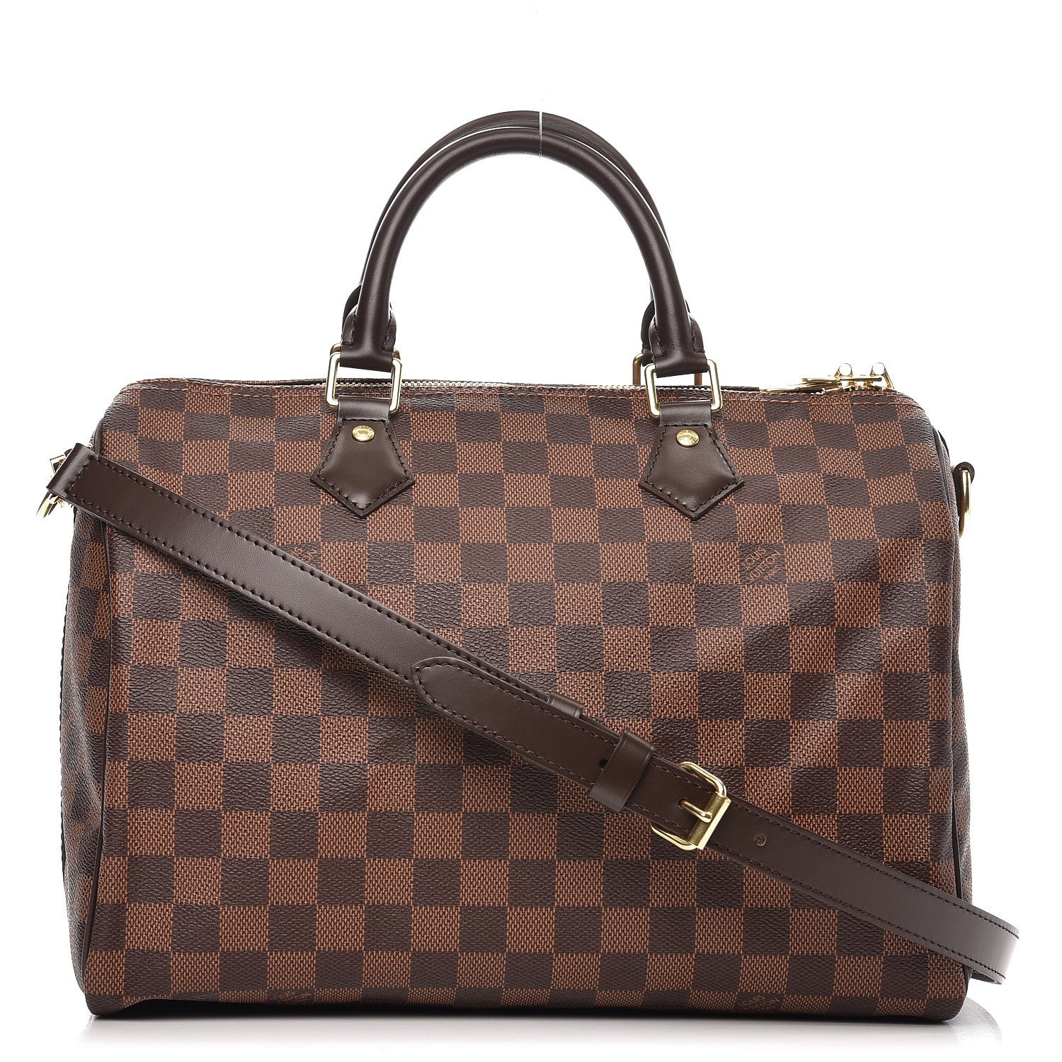 Louis Vuitton Damier Ebene Speedy Bandouliere 30 1 of 8