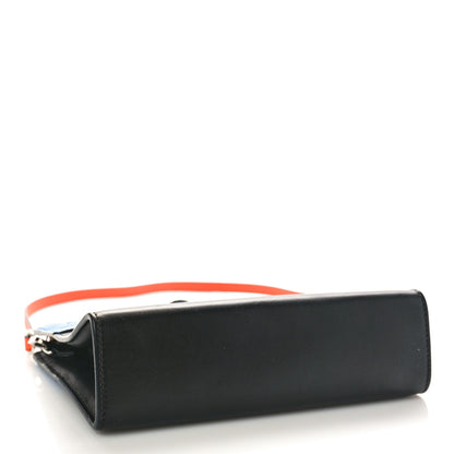 Louis Vuitton Calfskin City Steamer Clutch Black Bleu 4 of 11