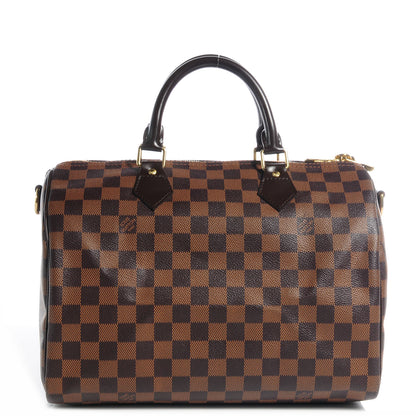 Louis Vuitton Damier Ebene Speedy Bandouliere 30 1 of 9