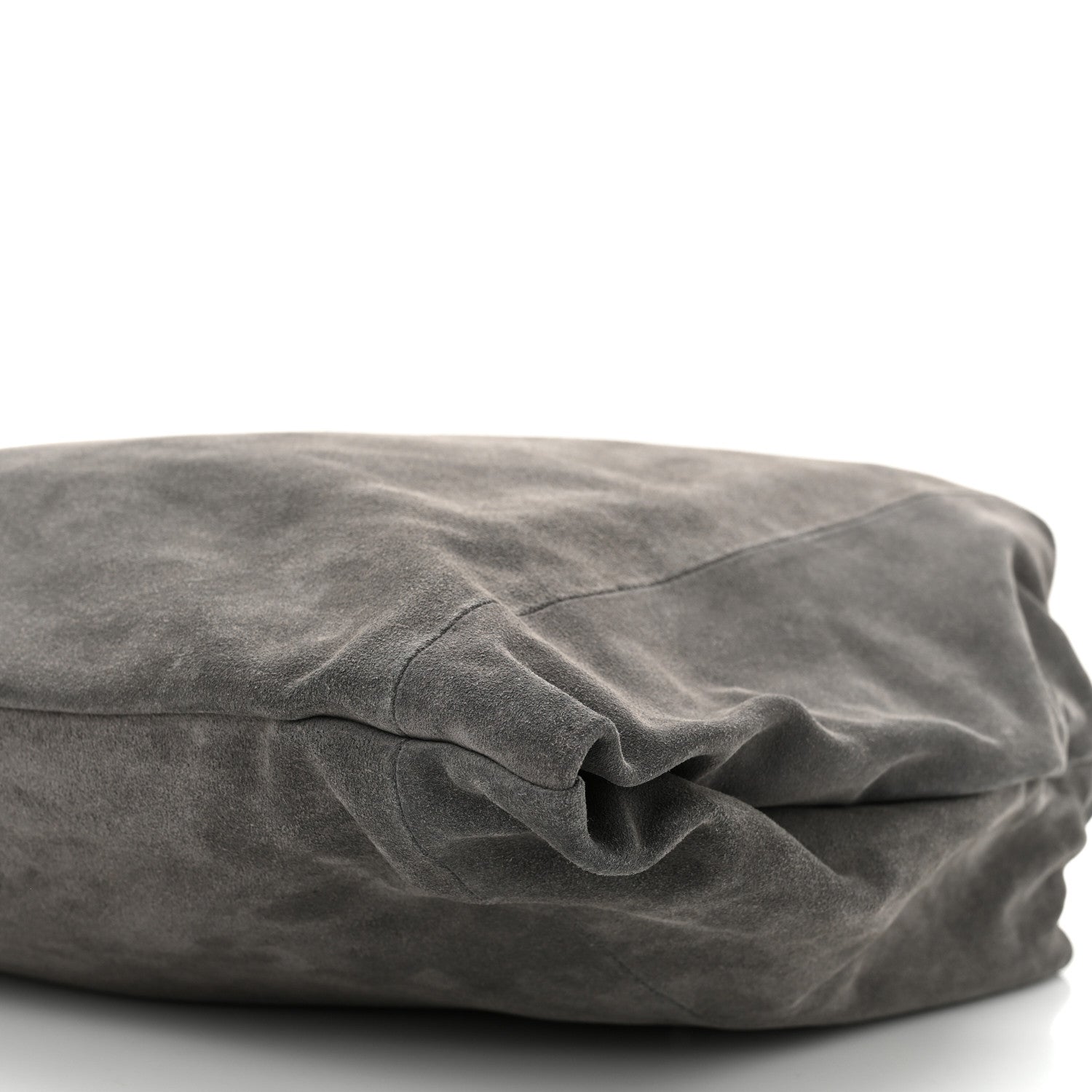 Jimmy Choo Suede Ana Hobo Shopping Tote Storm 9 of 9