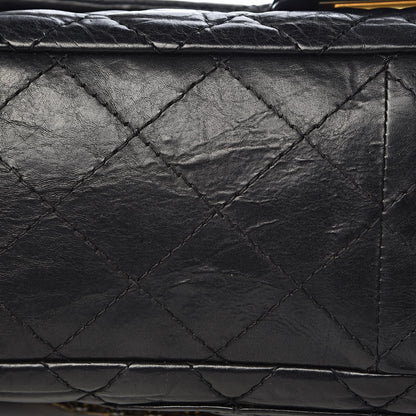 Chanel Aged Calfskin Quilted 2.55 Reissue 227 Flap Black 15 of 16