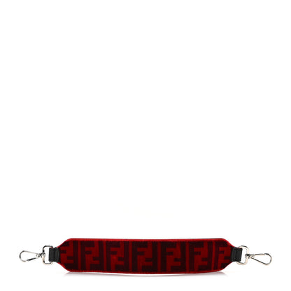 Fendi Velvet FF Mini Strap You Red 1 of 4