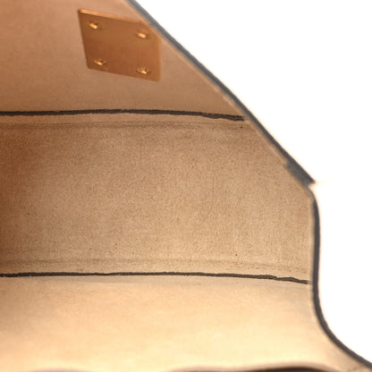 Chloe Grained Calfskin Lambskin Bi-Color Drew Shoulder Bag Powder Beige Caramel 5 of 11