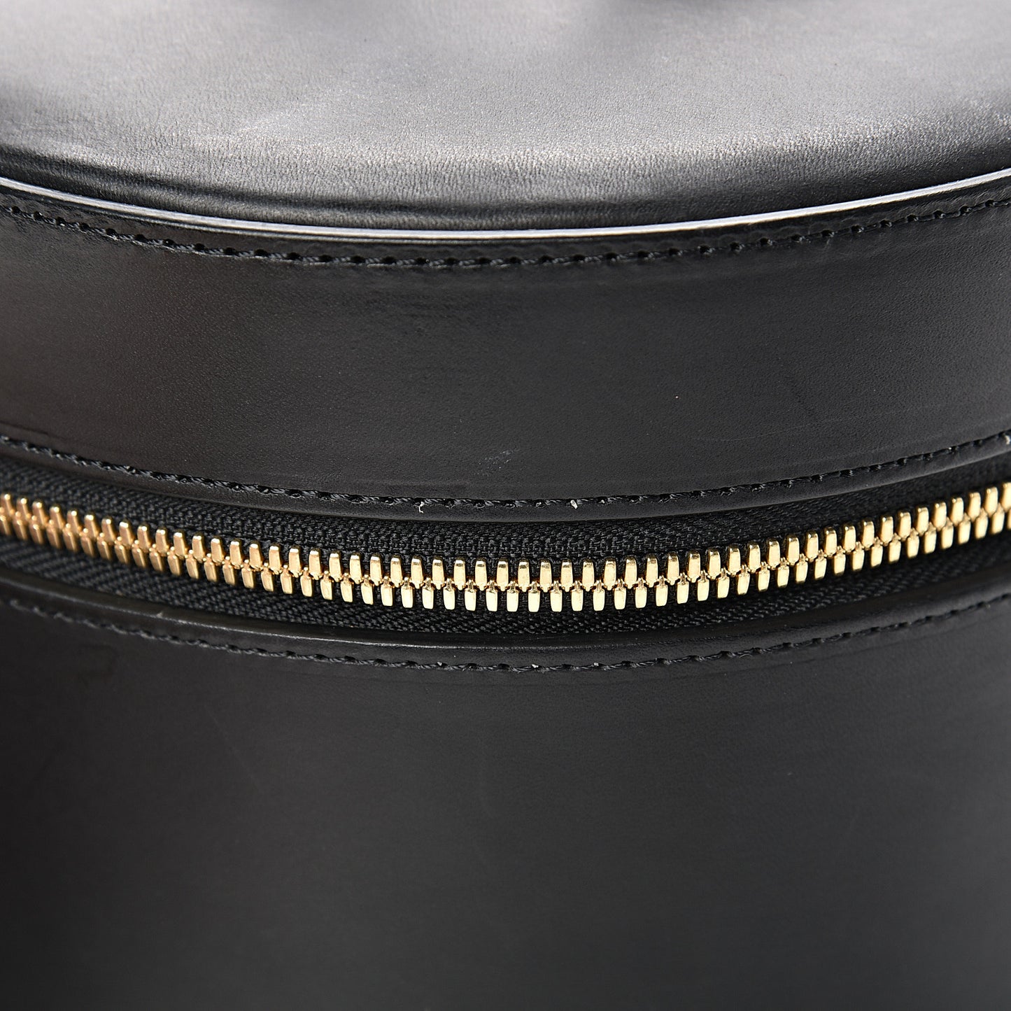 Vegetable Tanned Train Case Black