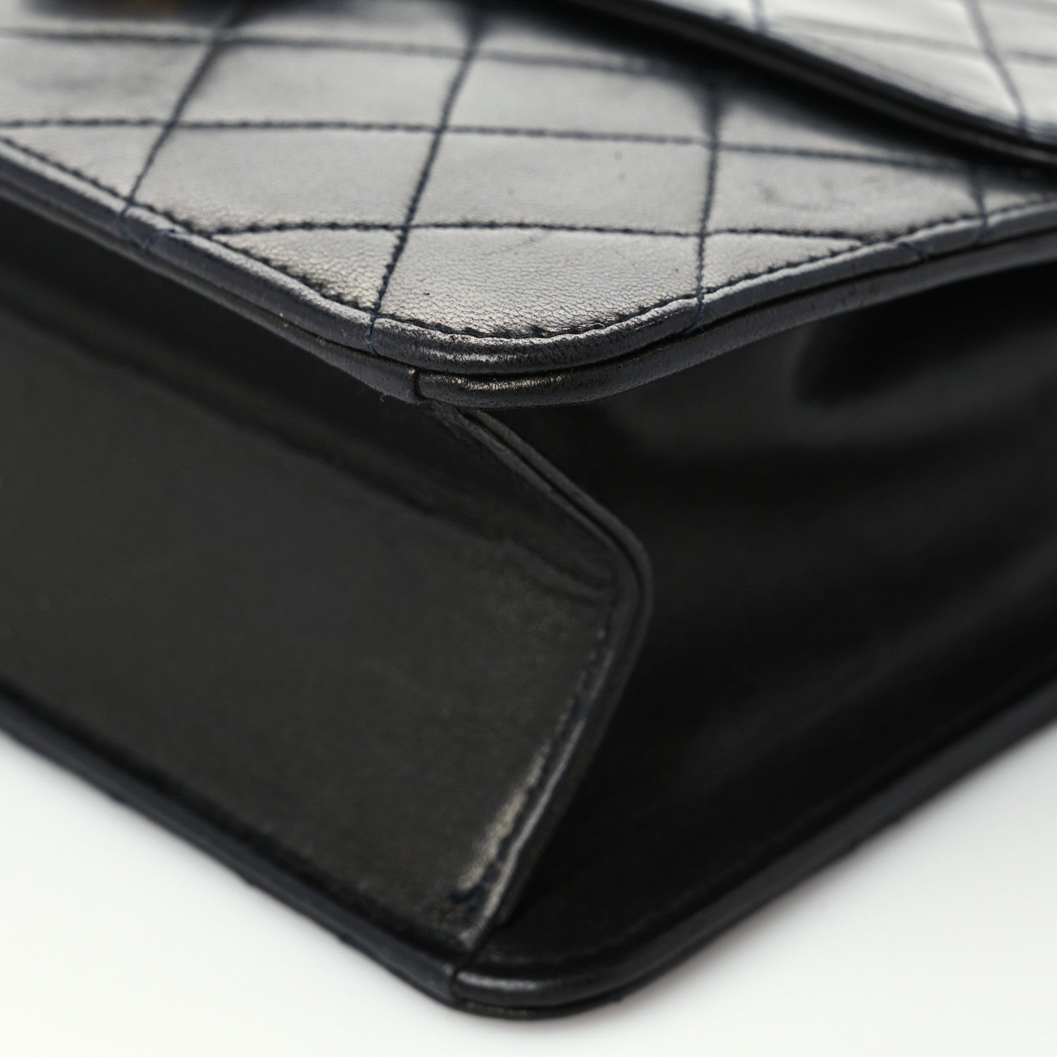 Chanel Lambskin Quilted Small Single Flap Black 8 of 8