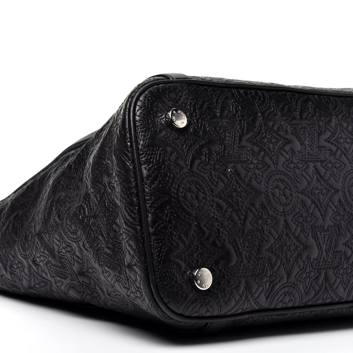 Louis Vuitton Monogram Lambskin Antheia Ixia MM Black 8 of 9