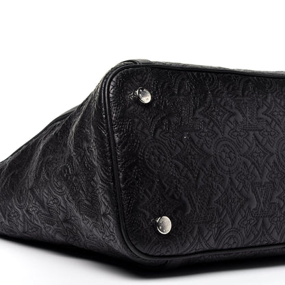 Louis Vuitton Monogram Lambskin Antheia Ixia MM Black 8 of 9
