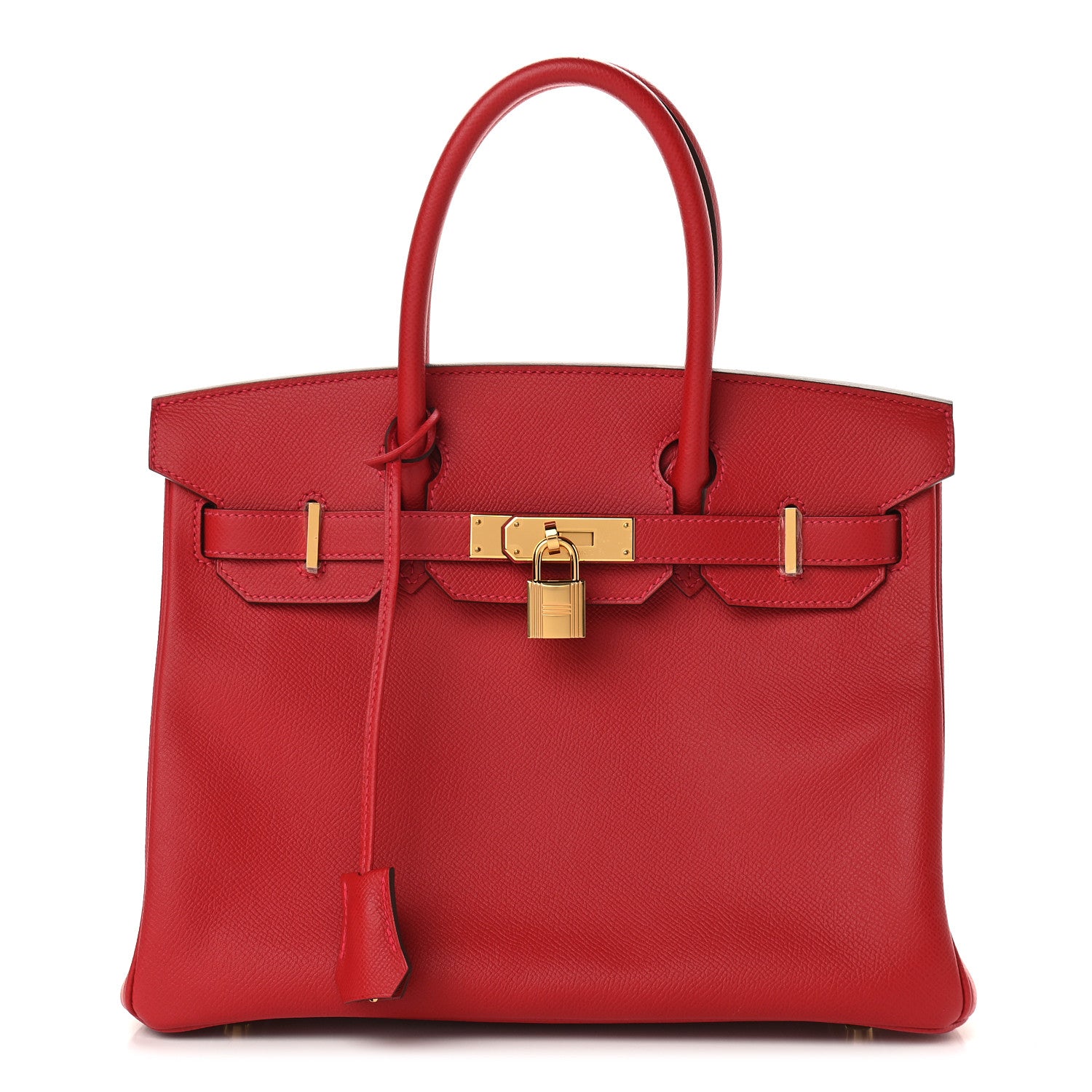 Hermes Epsom Birkin 30 Rouge Casaque 1 of 13