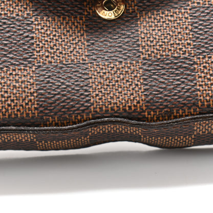Louis Vuitton Damier Ebene Pochette Felicie Chain Wallet 11 of 11