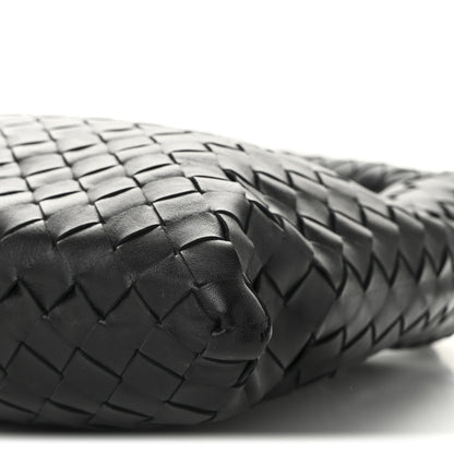 Bottega Veneta Calfskin Intrecciato Small Hop Black 10 of 10