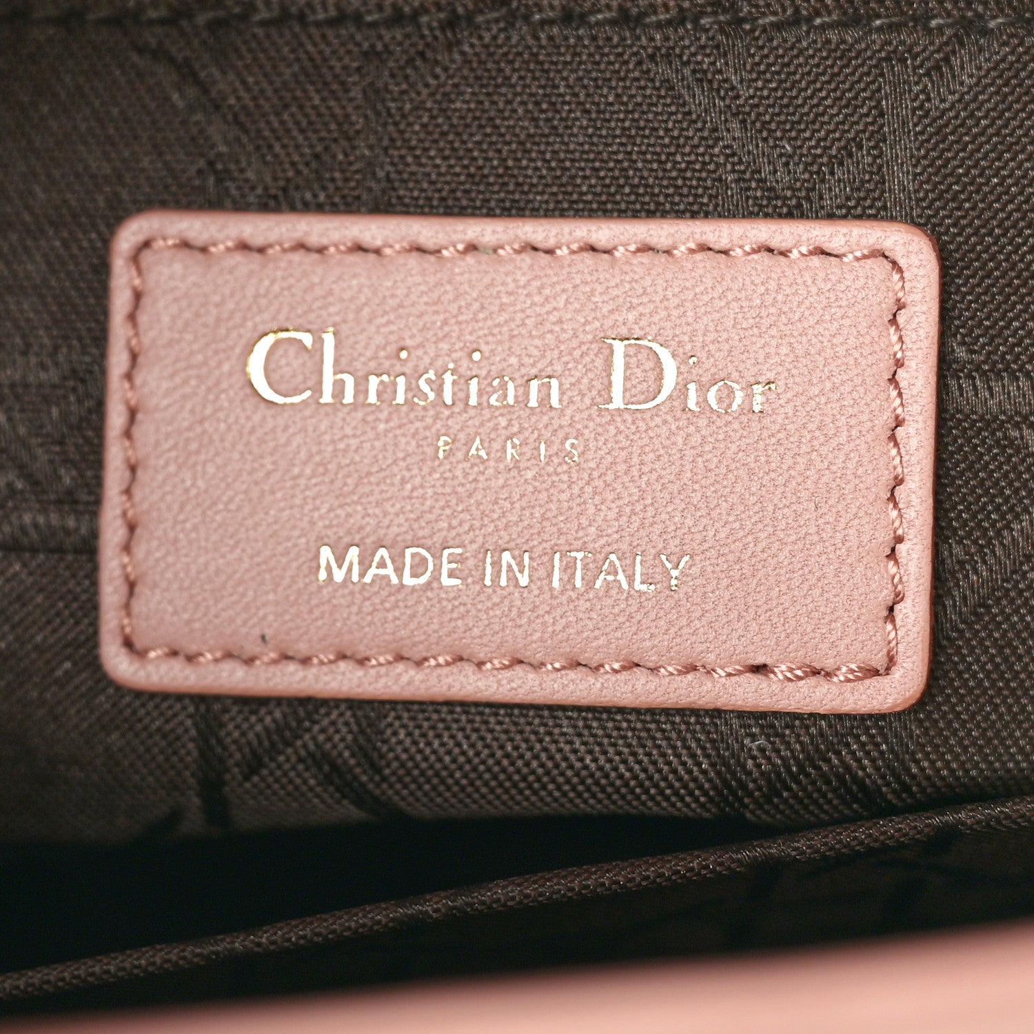 Christian Dior Lambskin Cannage Small My ABCDior Lady Dior Antique Pink 6 of 11