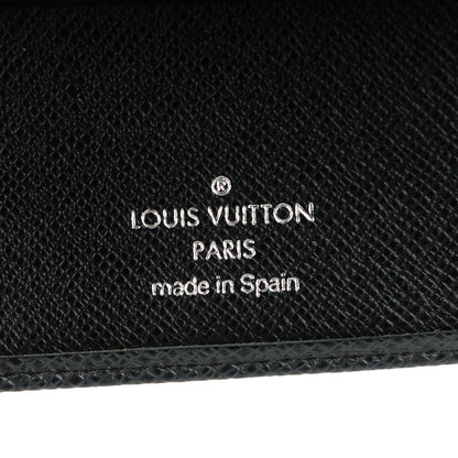 Louis Vuitton Taiga Mens Billfold Wallet 3 Flaps Ardoise 6 of 7