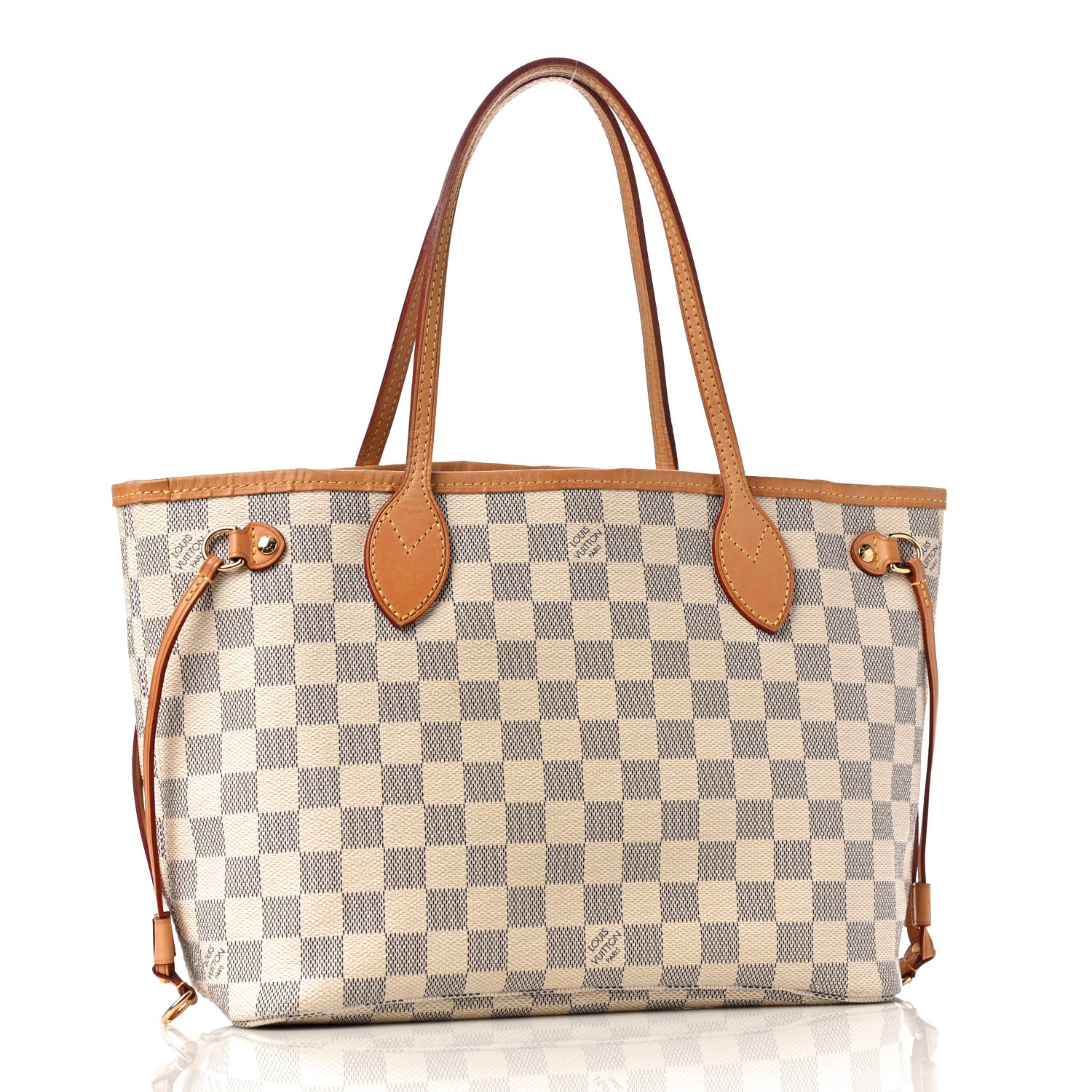 Louis Vuitton Damier Azur Neverfull PM 3 of 15