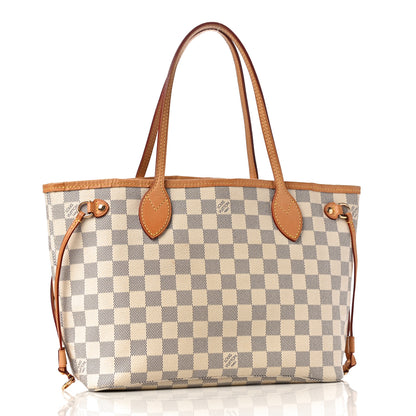 Louis Vuitton Damier Azur Neverfull PM 3 of 15