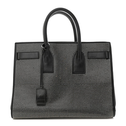 Saint Laurent Calfskin Studded Small Sac De Jour Black 1 of 18