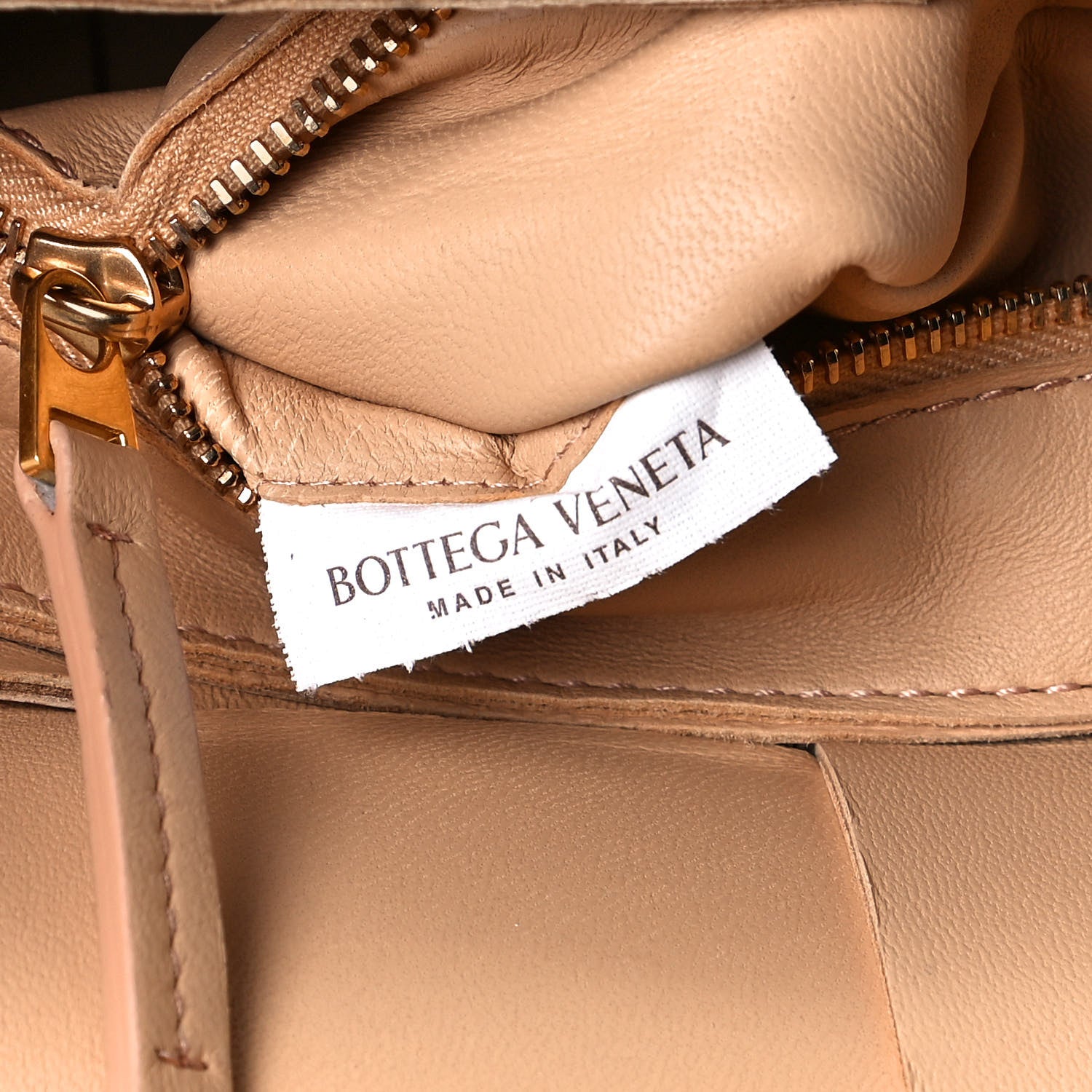 Bottega Veneta Lambskin Maxi Intrecciato Cassette Crossbody Bag Almond 7 of 17