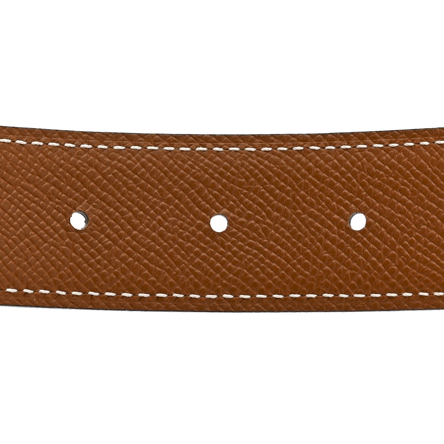 Epsom Horseshoe 32mm Belt Strap 100 40 Gold Etoupe