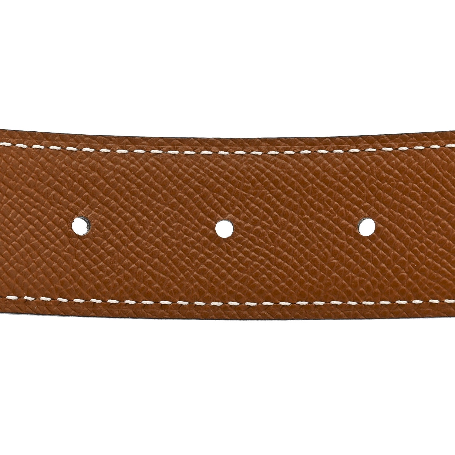 Hermes Epsom Horseshoe 32mm Belt Strap 100 40 Gold Etoupe 3 of 6