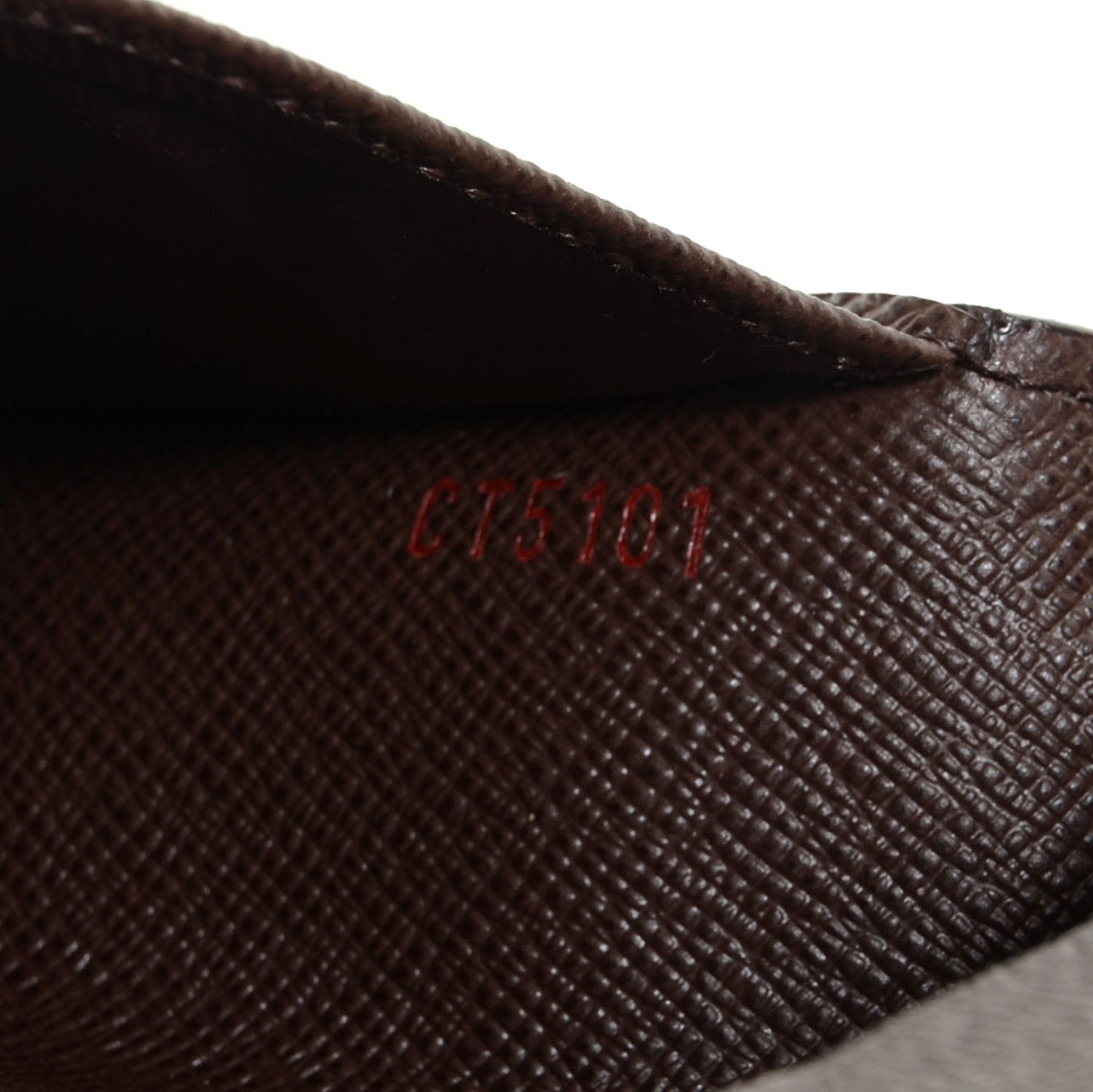 Damier Ebene Porte Valeurs Organizer Wallet