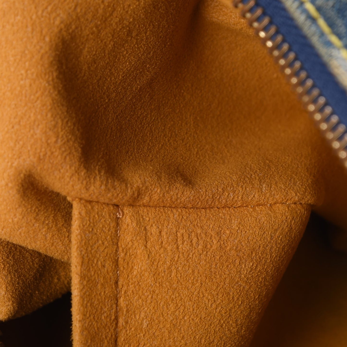 Monogram Denim Baggy PM Blue