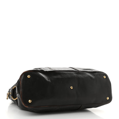 Saint Laurent Calfskin Oversized Muse Brown 3 of 16