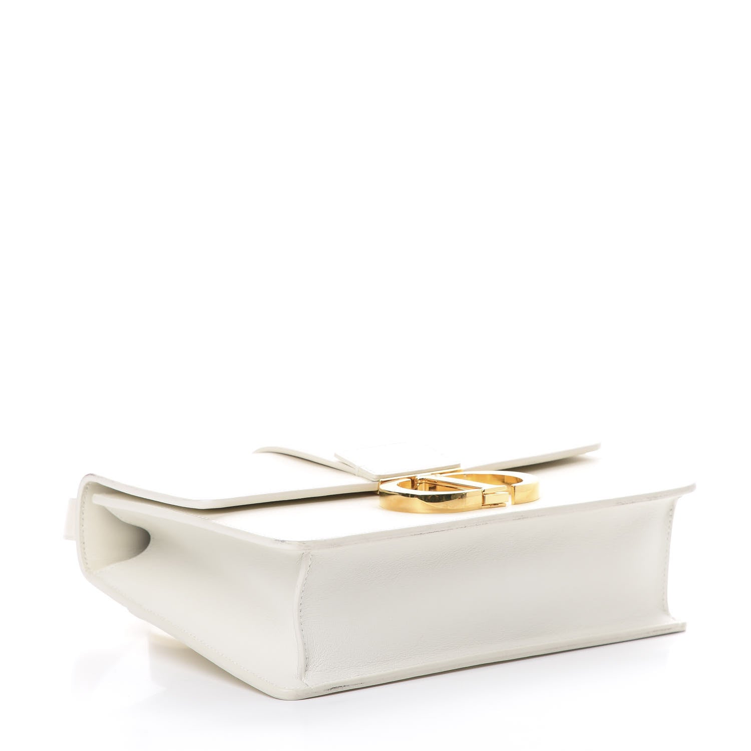 Christian Dior Calfskin 30 Montaigne Flap Bag White 3 of 14