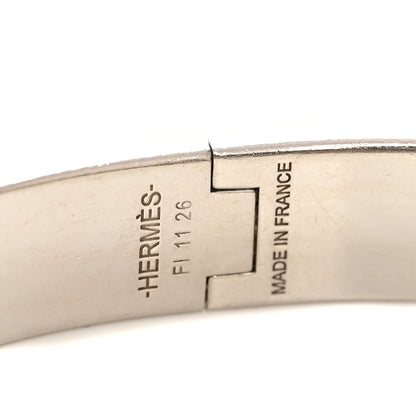 Hermes Matte Enamel Narrow Clic Clac HH Bracelet Colvert 4 of 6