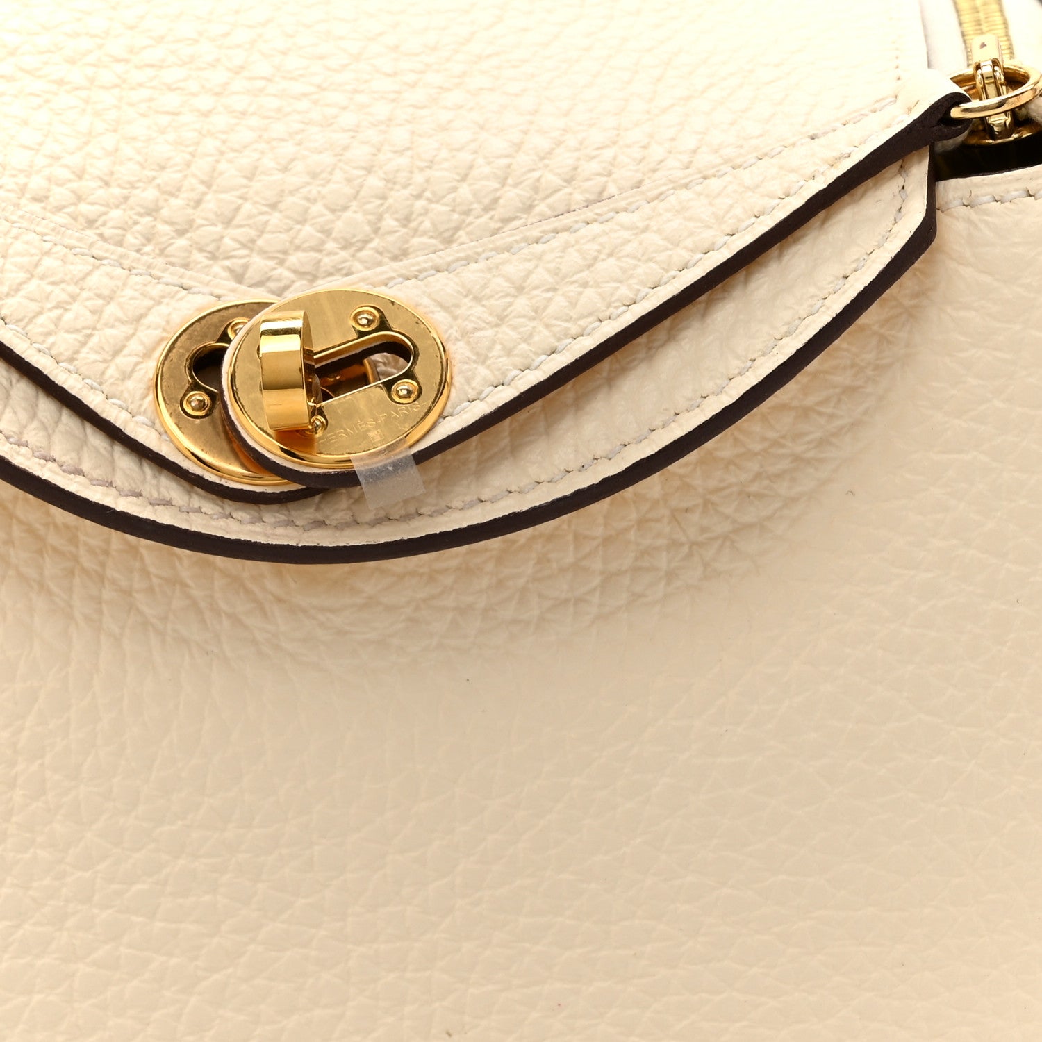 Hermes Taurillon Clemence Mini Lindy 20 Nata 8 of 12